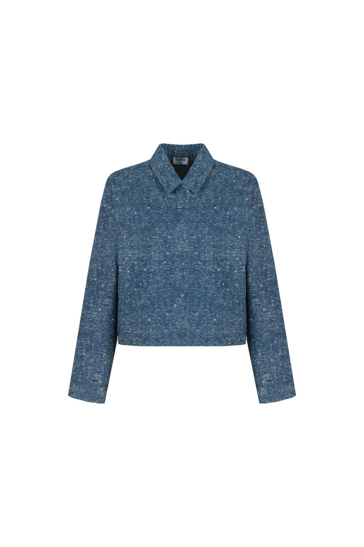 FLURESK Lucy Jacket - dark denim blue