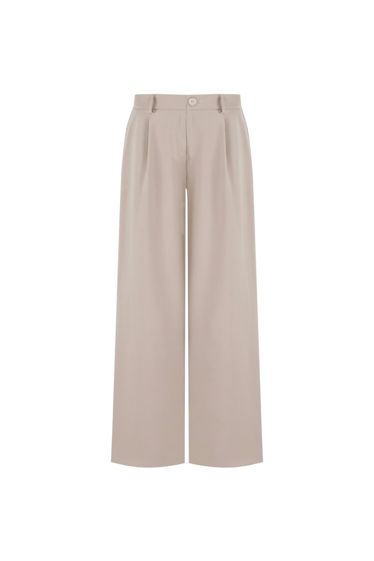 FLURESK Zaira Pants - warm taupe