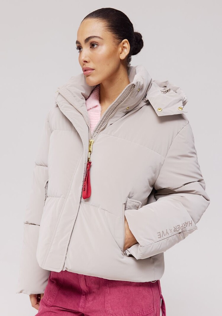 Harper & Yve Abbie Coat - Stone