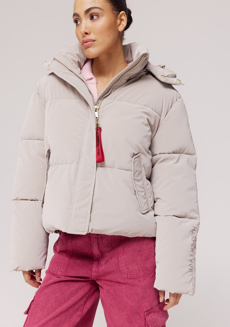 Harper & Yve Abbie Coat - Stone