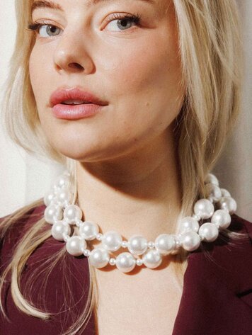 Catwalk Junkie Moonlight Pearl Necklace