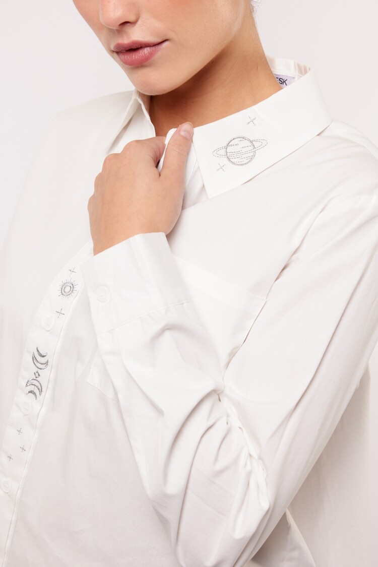 FLURESK Ilse Blouse - offwhite