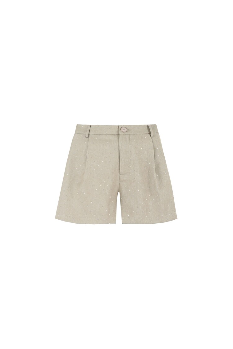 FLURESK Yelena Shorts - warm taupe