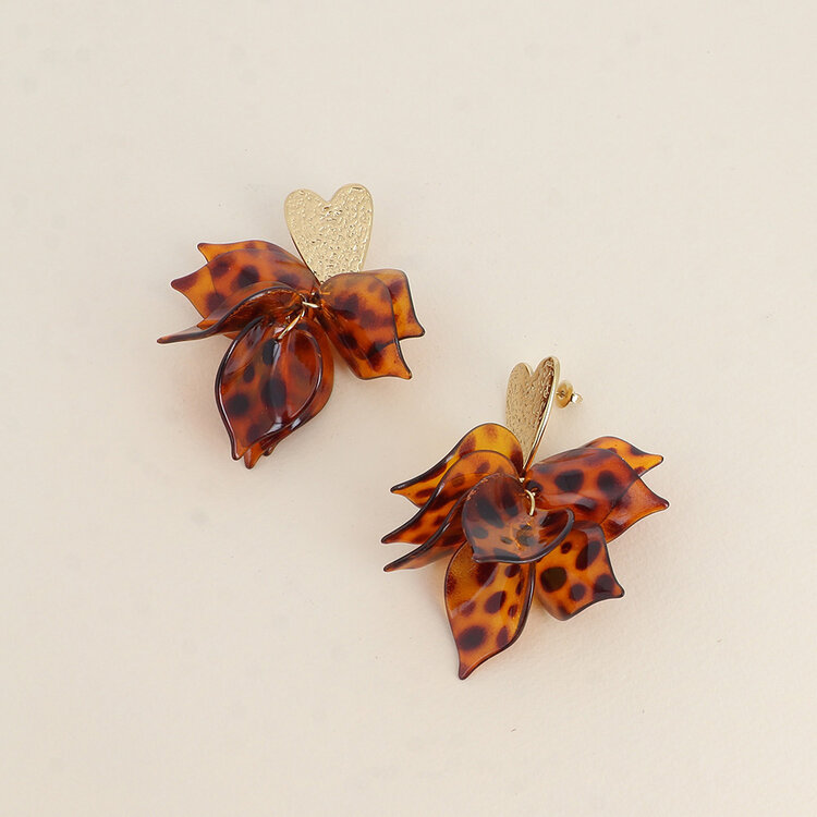 Bohm Paris Loïs Earrings - leopard
