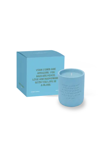 The Gift Label Amsterdam Cemented Candle 170gr - Your Vibes