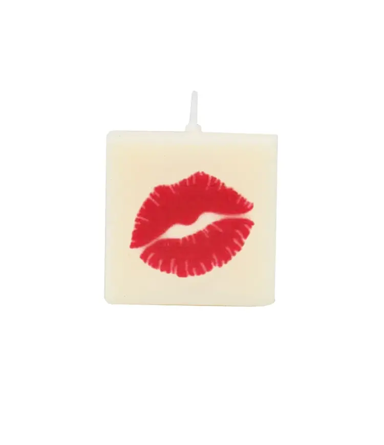 The Gift Label Amsterdam Number and letter candles - kiss