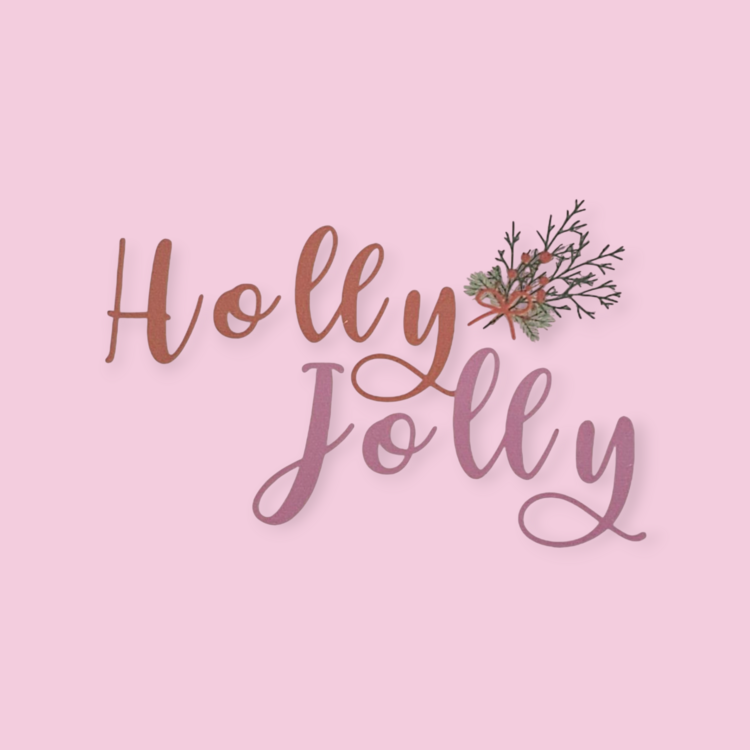 Tegeltje Holly Jolly