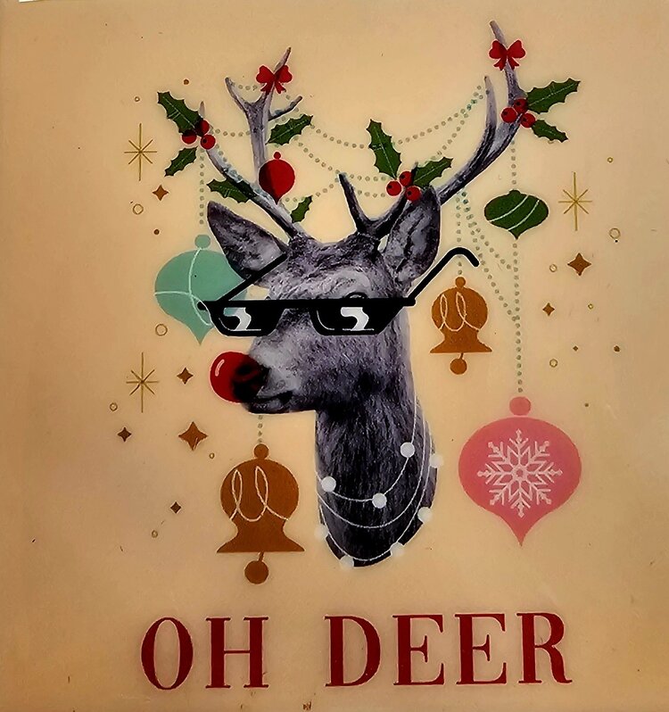 Tegeltje Oh Deer