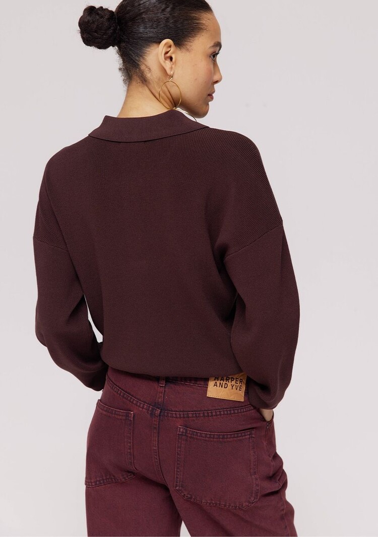 Harper & Yve Billy Jeans - wine berry