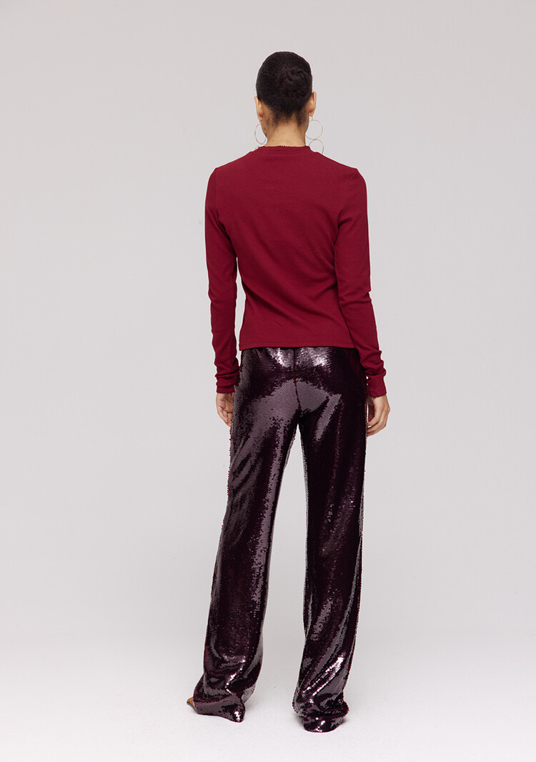 Harper & Yve Tara Pants - red crush