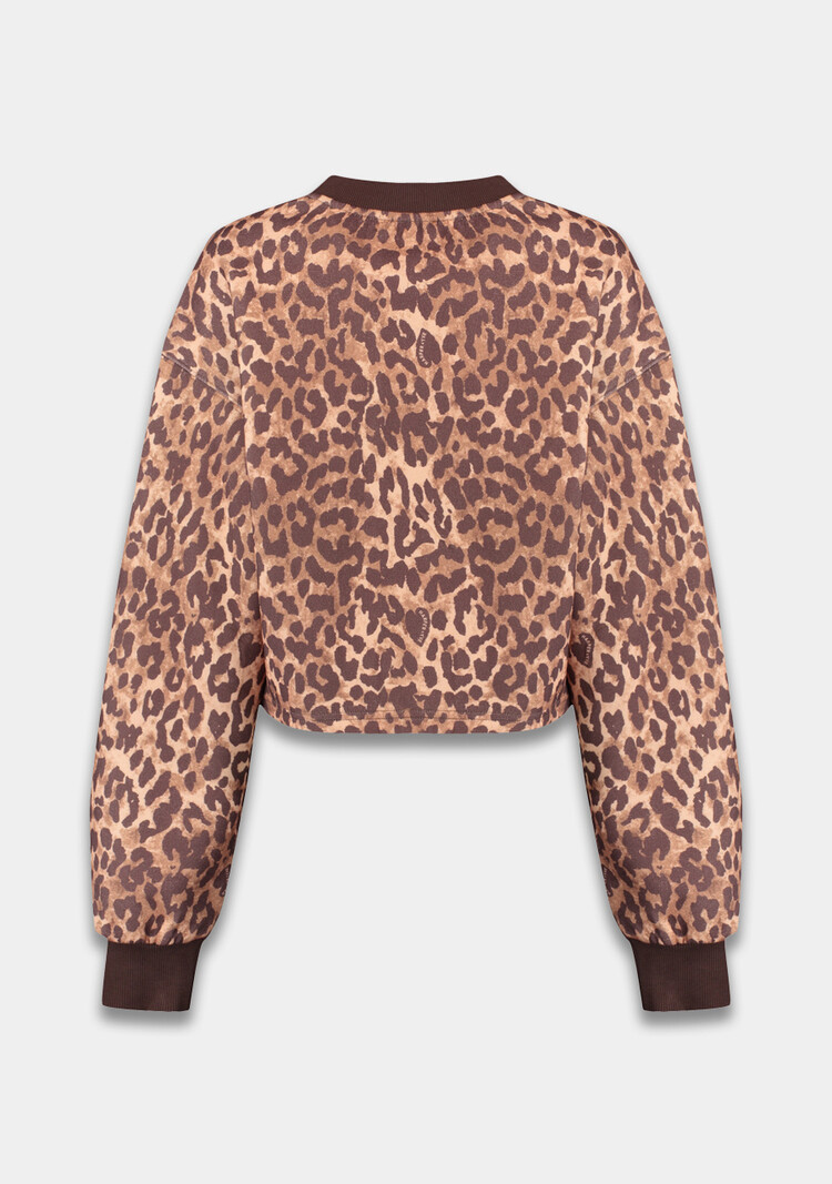 Harper & Yve Darcy Swaeter - lexie leopard