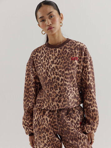 Harper & Yve Darcy Swaeter - lexie leopard