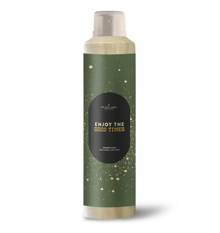 The Gift Label Amsterdam Shower Foam 200ml  - Enjoy The Good Times