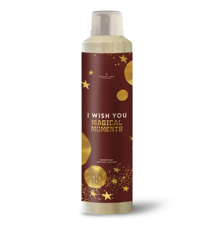 The Gift Label Amsterdam Shower Foam 200ml - I Wish You Magical Moments