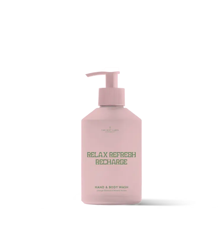 The Gift Label Amsterdam Hand & Body Wash 400ml - STUDIO - Relax Refresh Recharge