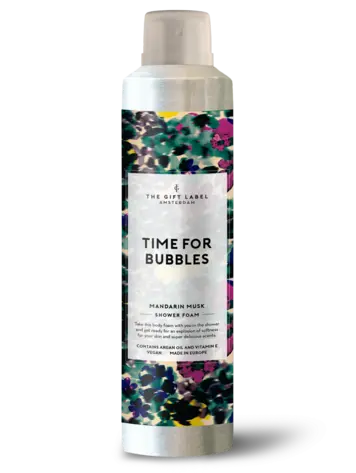 The Gift Label Amsterdam Shower Foam 200ml  - Time For Bubbles