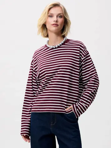 Catwalk Junkie Striped Long Sleeve -winetasting