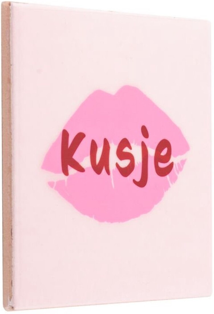 Tegeltje kusje