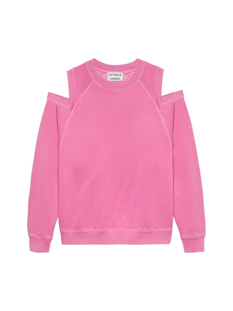 Catwalk Junkie Sweater with cut out -  Rosebloom