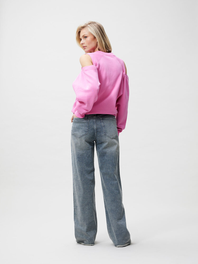 Catwalk Junkie Sweater with cut out -  Rosebloom