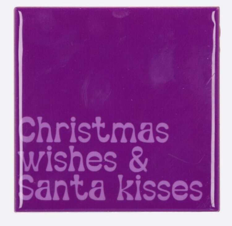 Tegeltje Christmas Wishes