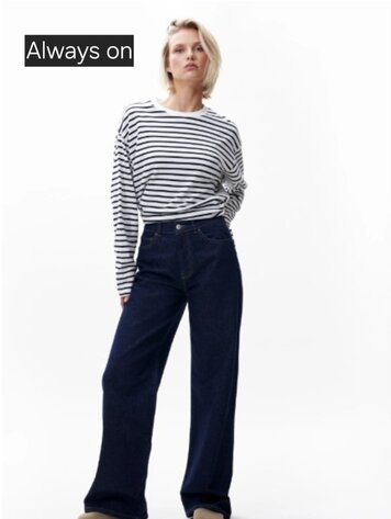 Catwalk Junkie Loose fit jeans - Dark Blue