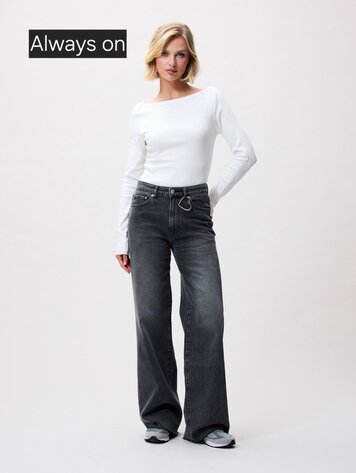 Catwalk Junkie Loose fit jeans - dark grey