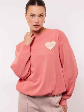 FLURESK Linden Sweater - pastel peach