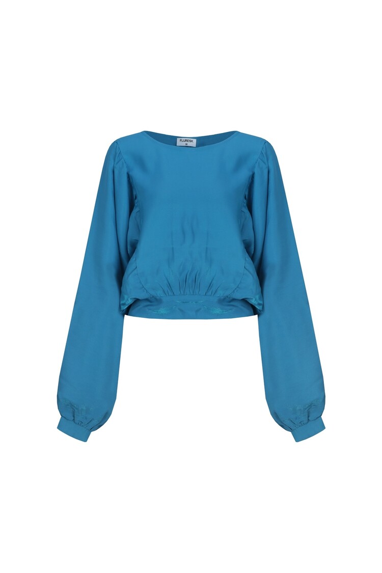 FLURESK  Tes Top - adriatic blue