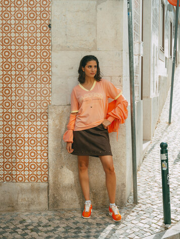 FLURESK Zorak Skirt - mocha brown