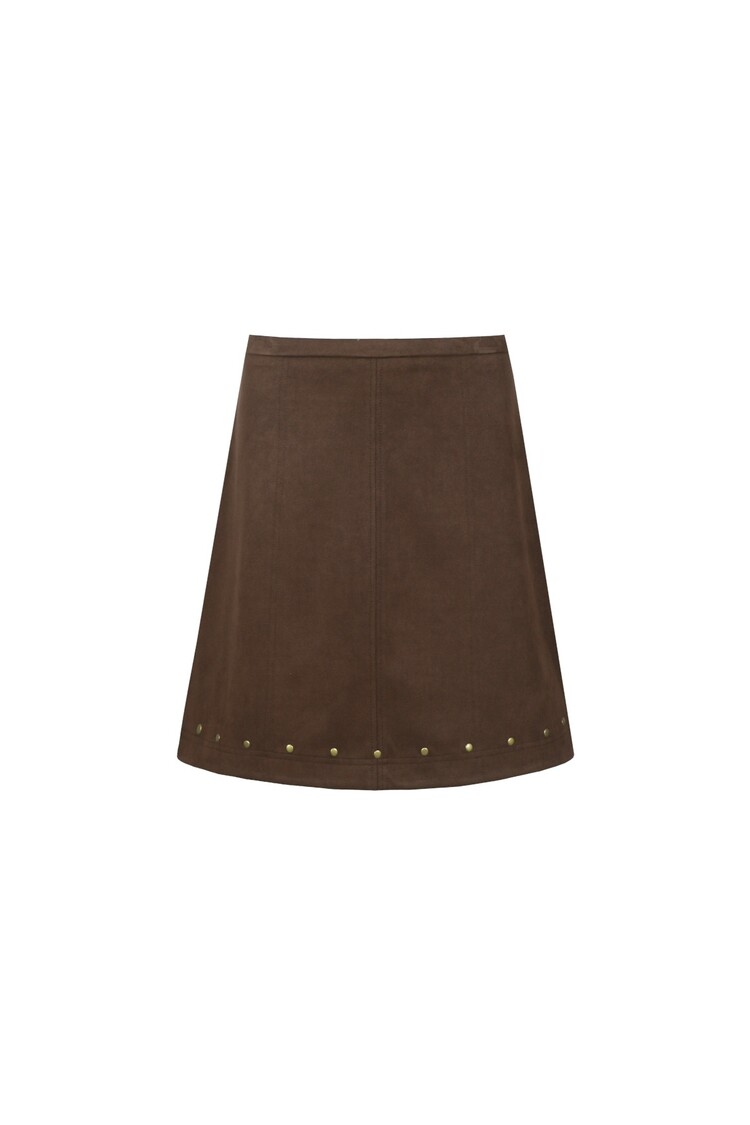 FLURESK Zorak Skirt - mocha brown
