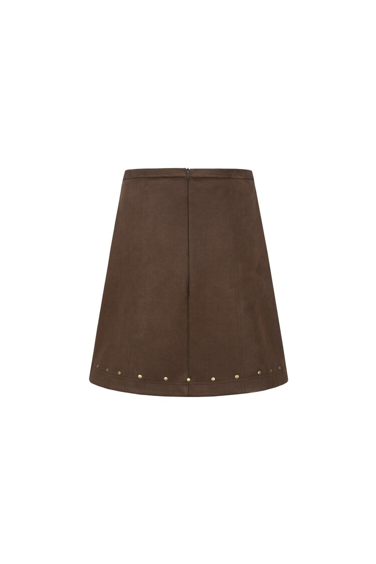 FLURESK Zorak Skirt - mocha brown