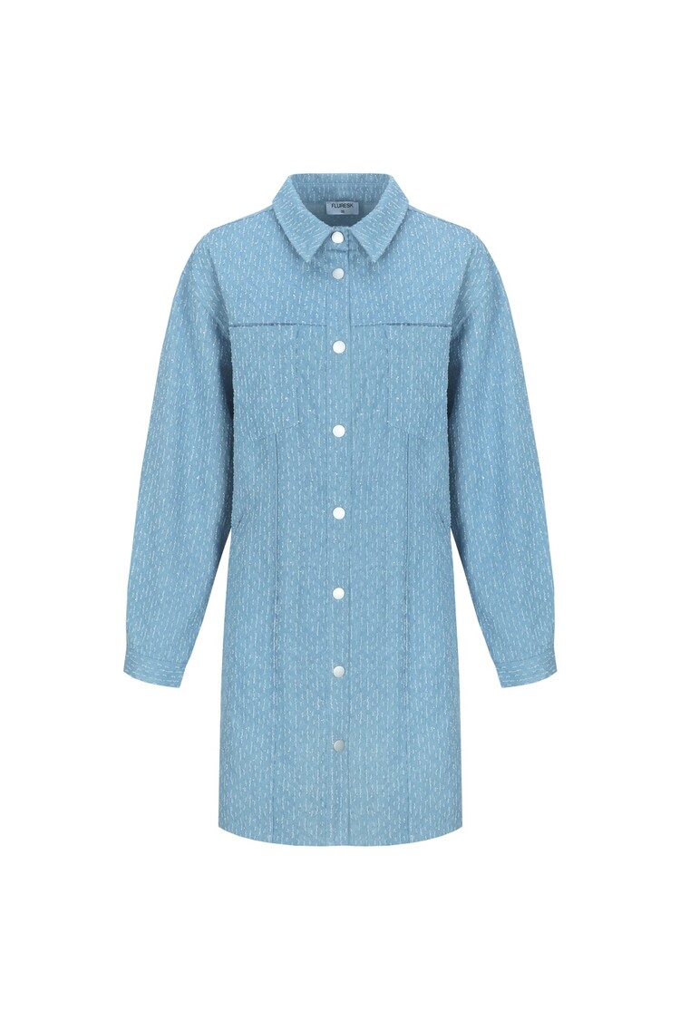 FLURESK  Ananda Dress - light blue