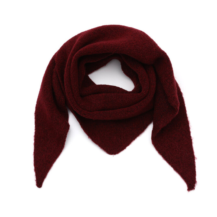 Triangle Scarve - bordeaux