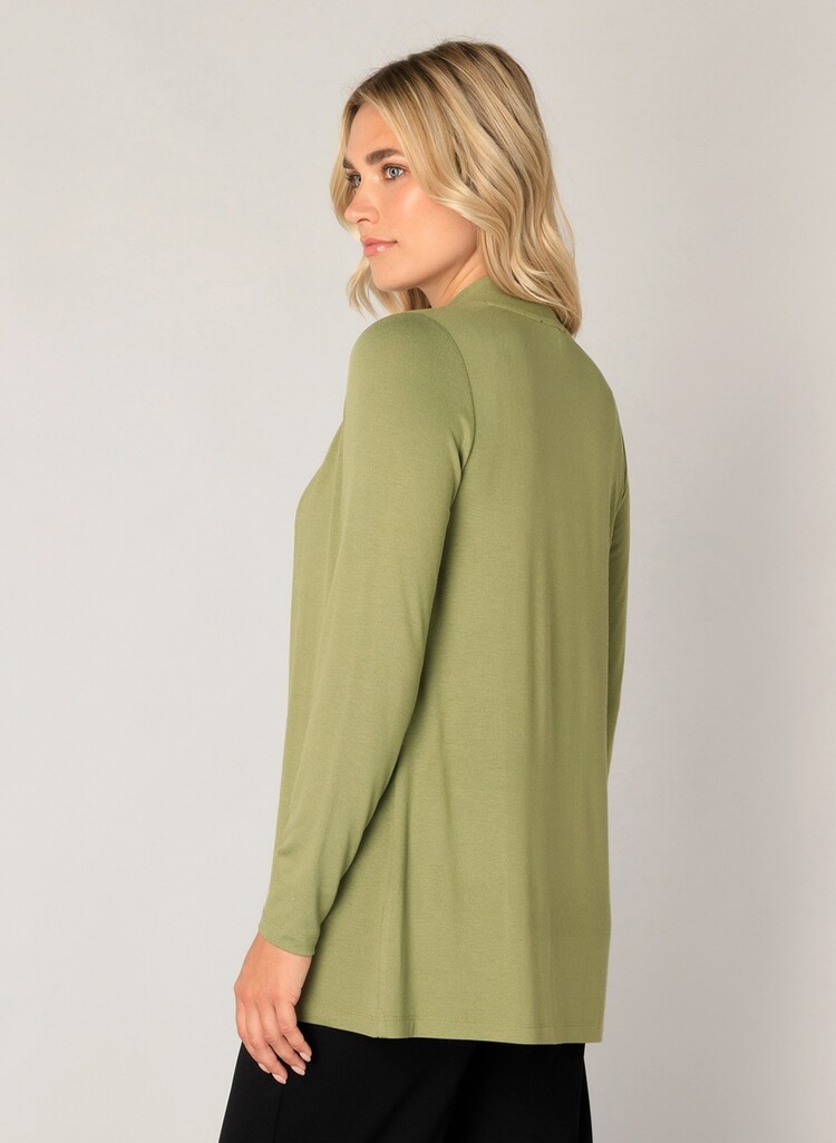 Base Level Yayla Cardigan - green