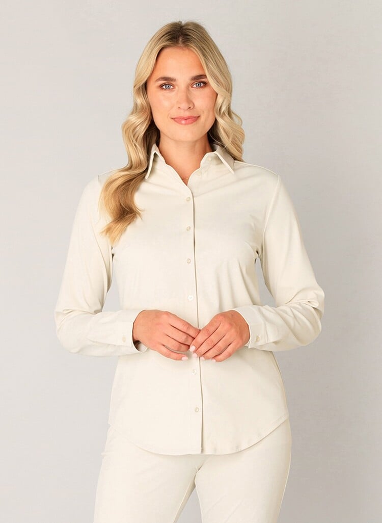 Base Level Tamara Blouse - sand