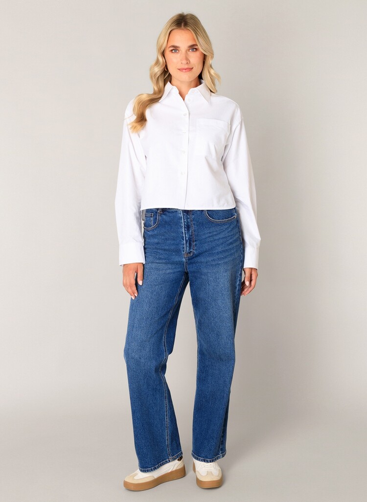 Base Level Bea Blouse - white