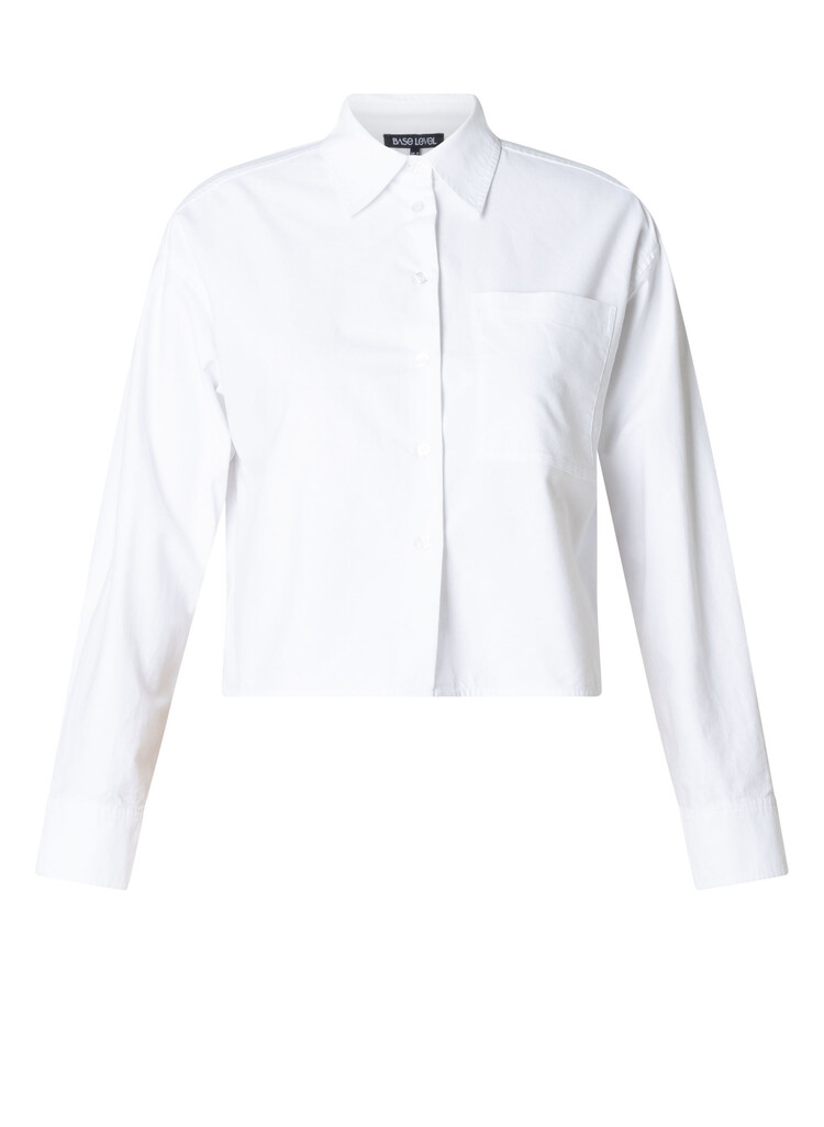 Base Level Bea Blouse - white