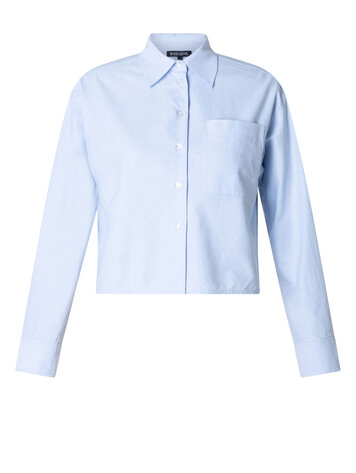 Base Level Bea Blouse - light blue