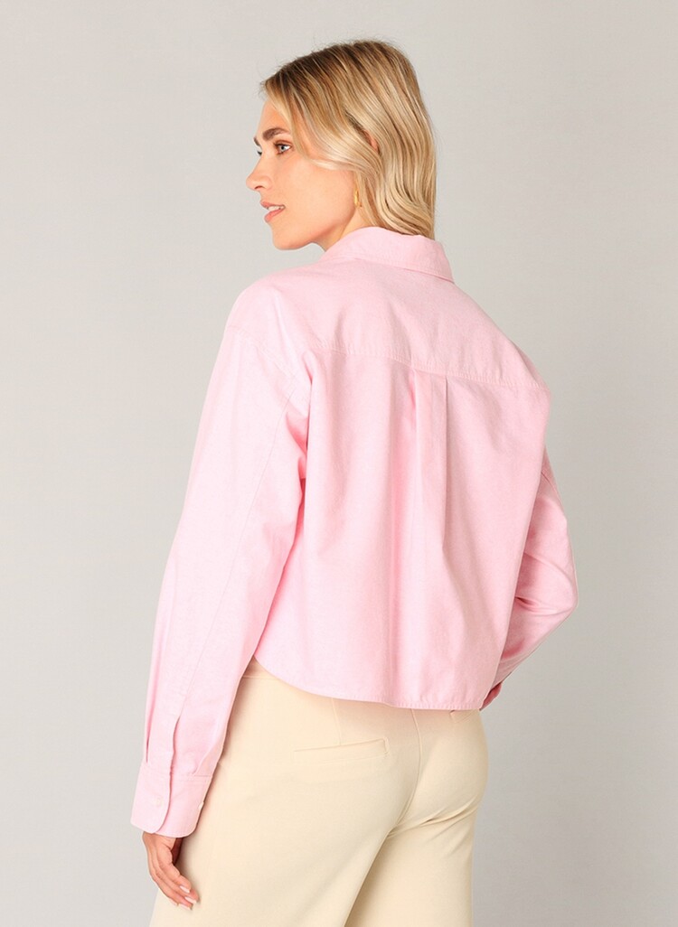 Base Level Bea Blouse - soft pink
