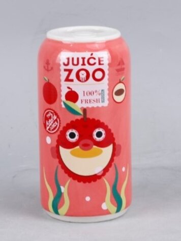 Earthenware vase juice can 8.5x8.5x16.9cm