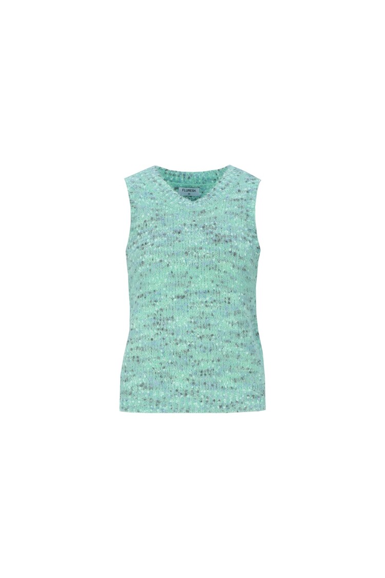 FLURESK Fynne Knit Top - fresh mint
