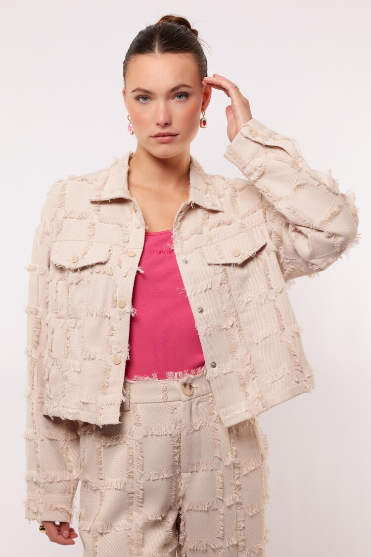 FLURESK Camel Jacket - sand