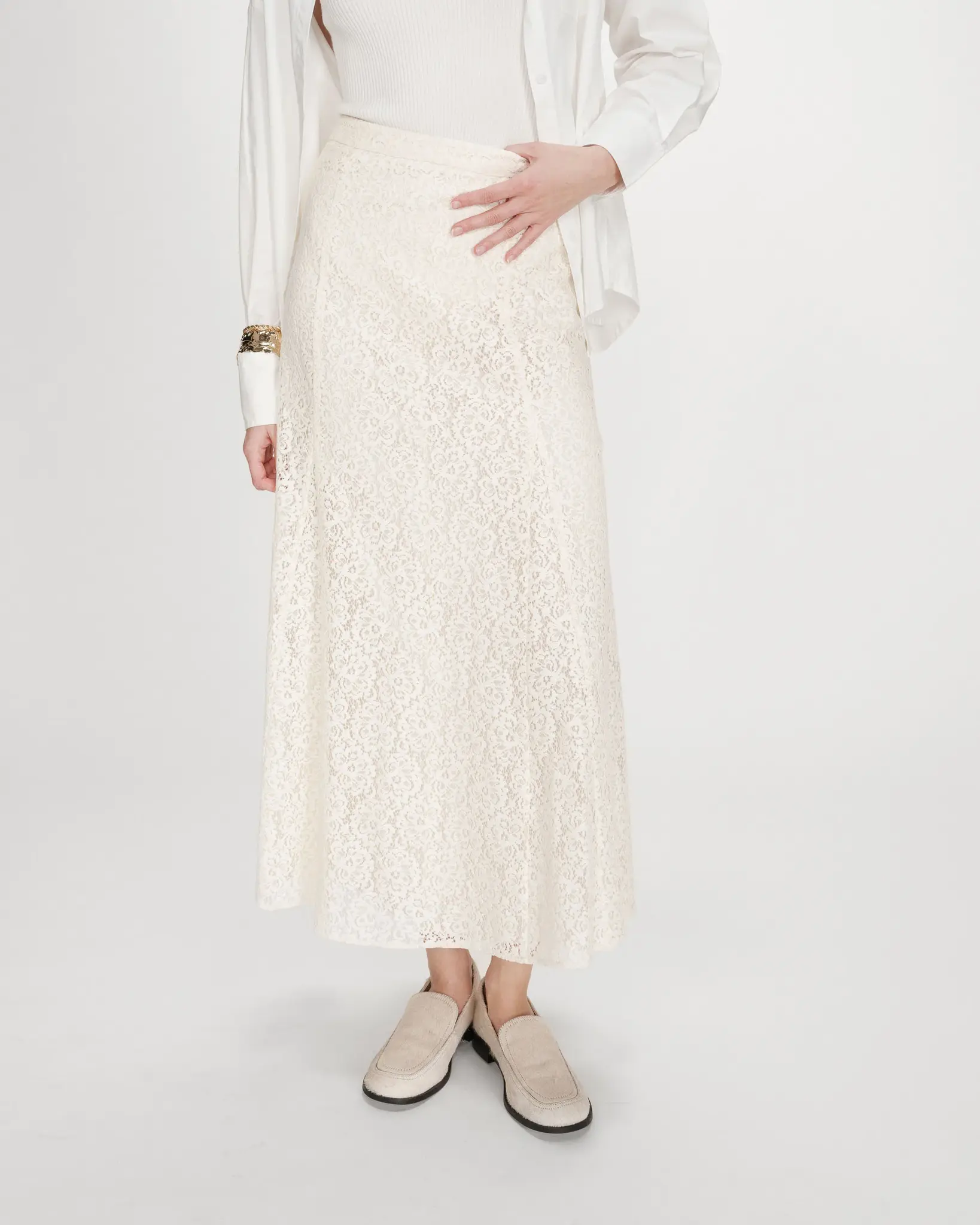 Long Lace Skirt Visenya - Grace & Mila - J.Y.M. Fashion