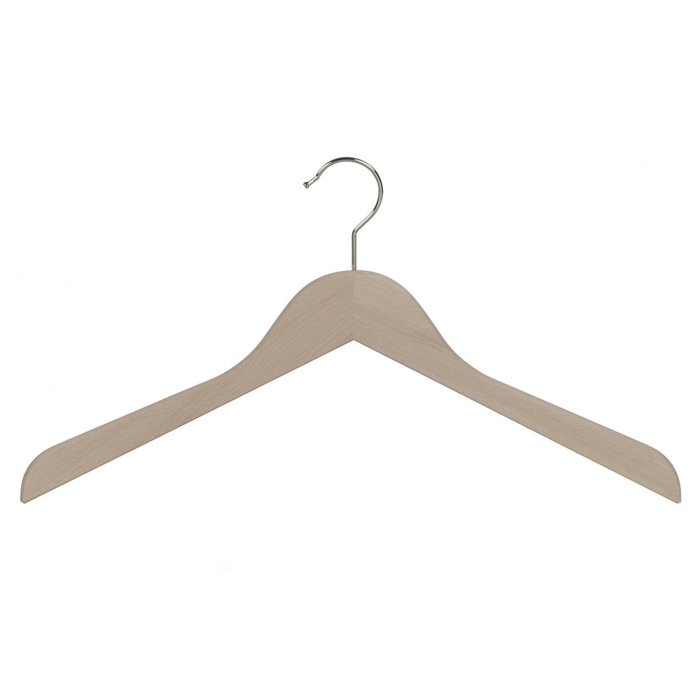 Blouse / shirthanger beukenhout naturel ongelakt