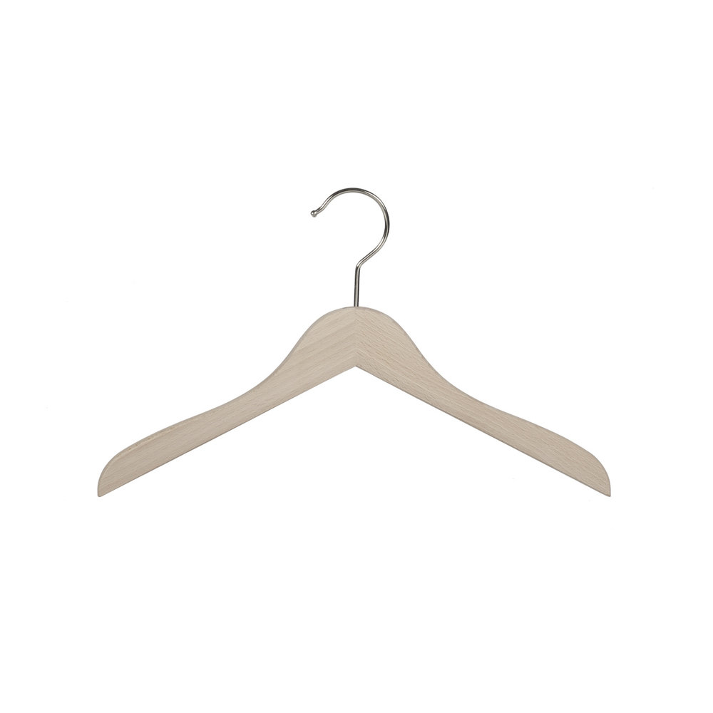 Blouse / shirthanger (vlak) beukenhout naturel ongelakt Blouse / shirthanger (vlak) beukenhout naturel ongelakt