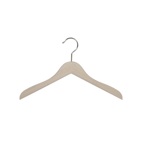 DE KLEDINGHANGER GIGANT Blouse / shirthanger (vlak) beukenhout naturel ongelakt