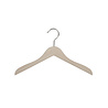 DE KLEDINGHANGER GIGANT Blouse / shirthanger (vlak) beukenhout naturel ongelakt DE KLEDINGHANGER GIGANT Blouse / shirthanger (vlak) beukenhout naturel ongelakt