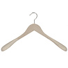 Mantel / kostuumhanger beukenhout naturel ongelakt met schouderverbreding, 41 cm Mantel / kostuumhanger beukenhout naturel ongelakt met schouderverbreding, 41 cm