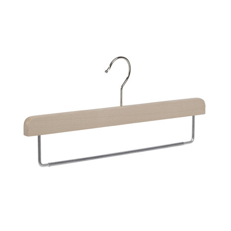 Broekhanger beukenhout naturel ongelakt met anti-slip broeklat